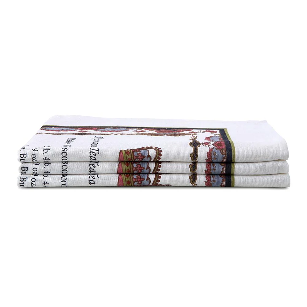 Royal China Pattern Tea Towel - Image 3